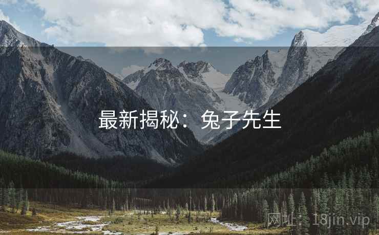 最新揭秘：兔子先生  第1张