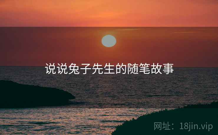 说说兔子先生的随笔故事  第1张