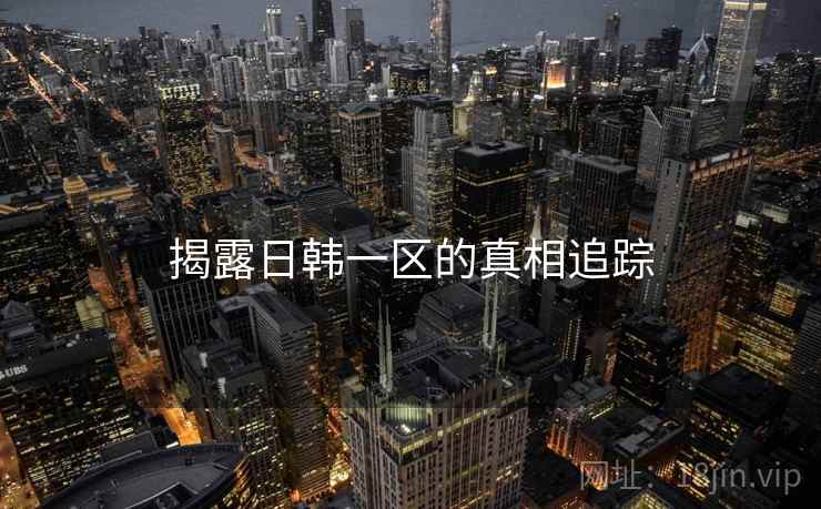 揭露日韩一区的真相追踪  第2张