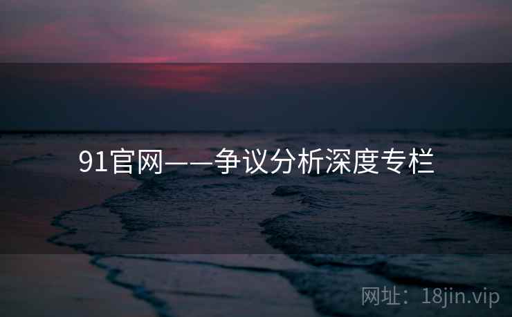 91官网——争议分析深度专栏  第1张 91官网——争议分析深度专栏  第1张