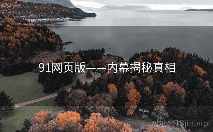 91网页版——内幕揭秘真相  第2张